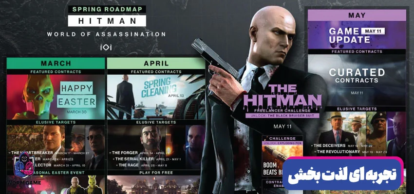 حقایقی در مورد شخصیت های بازی Hitman 3 World of Assassination