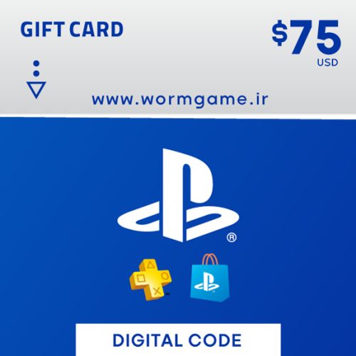 خرید گیفت کارت پلی استیشن 75 دلاری آمریکا