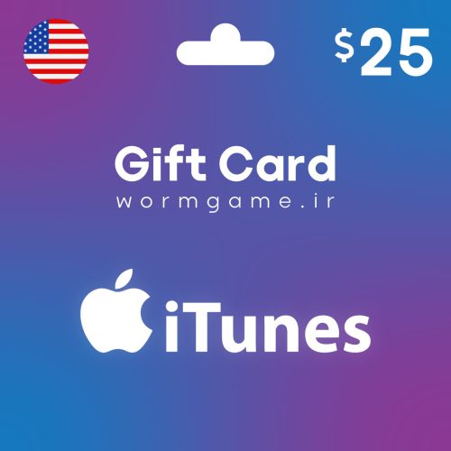 گیفت کارت آیتونز 25 دلاری