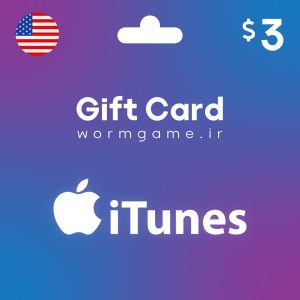 گیفت کارت آیتونز 3 دلاری