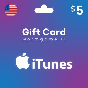 گیفت کارت آیتونز 5 دلاری