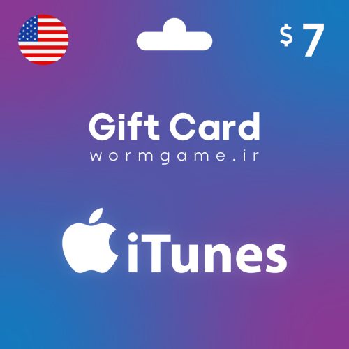 گیفت کارت آیتونز 7 دلاری
