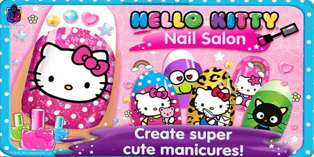 بازی (Hello Kitty Nail Salon)