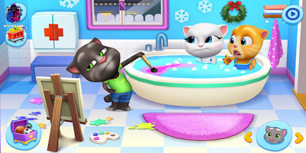 بازی (My Talking Tom Friends)