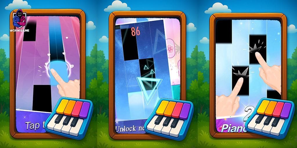 بازی (Piano-Score-Game)